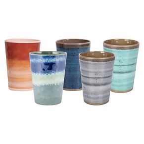 Melamin-Becher-Set Bo-Camp Halo, 400 ml, 4 Stück