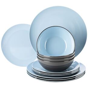 Sada nádobí Gimex Vivid Line Blue 12 ks