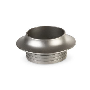 Reimo Möbelgriff Rosette 13 mm, Silber matt