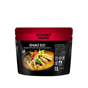 Nudlová polévka s kachním masem Khao Soi EXPRES MENU 330 g