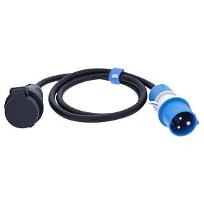 Adapterkabel AS Schwabe CEE/SEV, 1,5 m