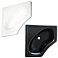 Eckwaschtisch Comet mini 1, 340 × 165 mm
