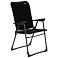 Klappstuhl Crespo AP/218 Air-Deluxe-Select, schwarz