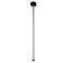 Abnehmbares Tischbein Reimo 70 cm grau
