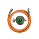 Gimeg 30 mbar Druckregler mit 1,5 m Schlauch und 1/4" Gewinde