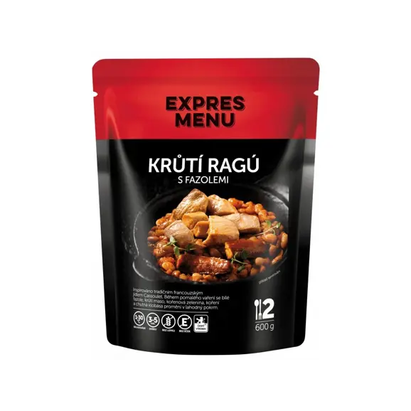 Krůtí ragú s fazolemi EXPRES MENU 600 g