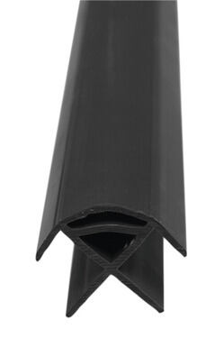 Reimo Eckverbindungsprofil dunkelgrau 2,2 m
