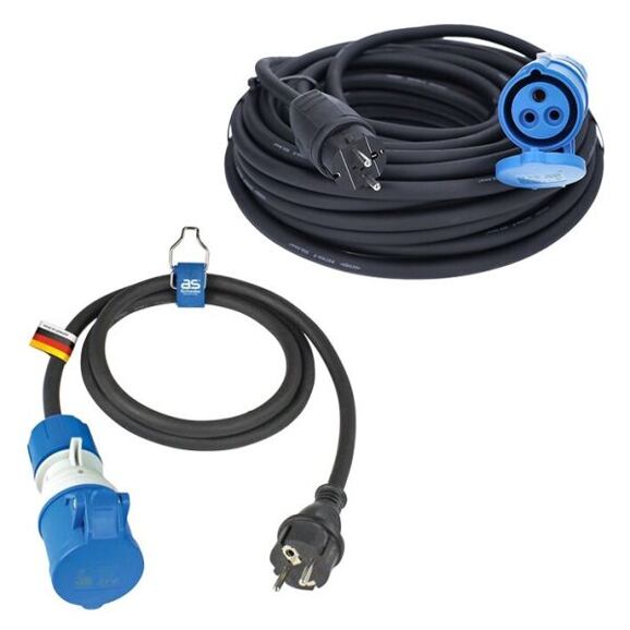 Adaptérový kabel AS Schwabe Schuko/CEE