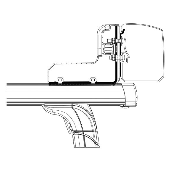 Adaptér pro příčníky na markýzy Thule 3200