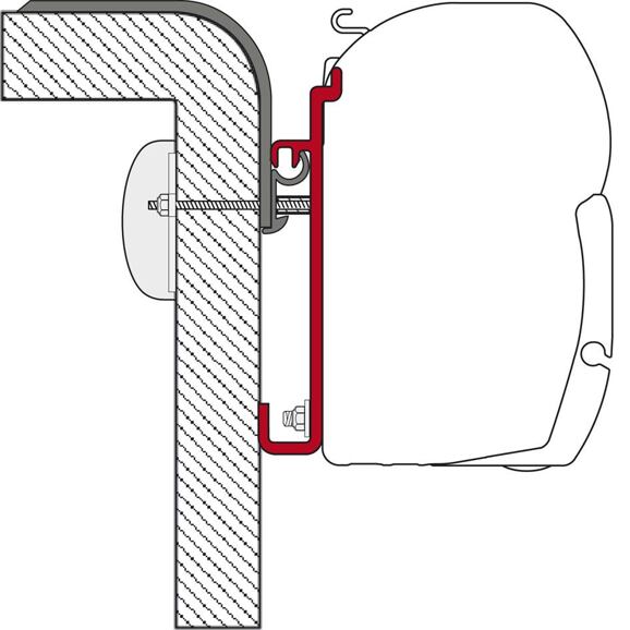 Adaptér pro Rapido na markýzy Fiamma F45