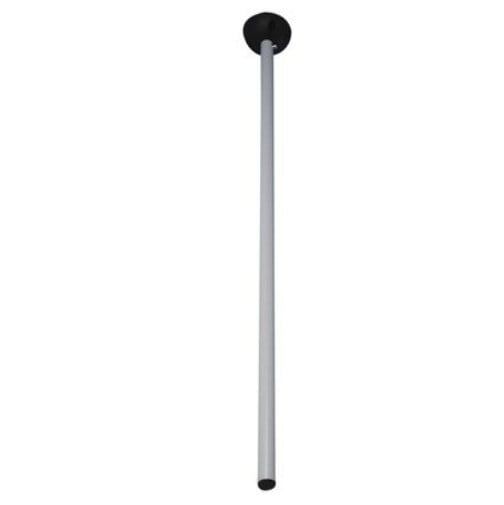 Abnehmbares Tischbein Reimo 70 cm grau