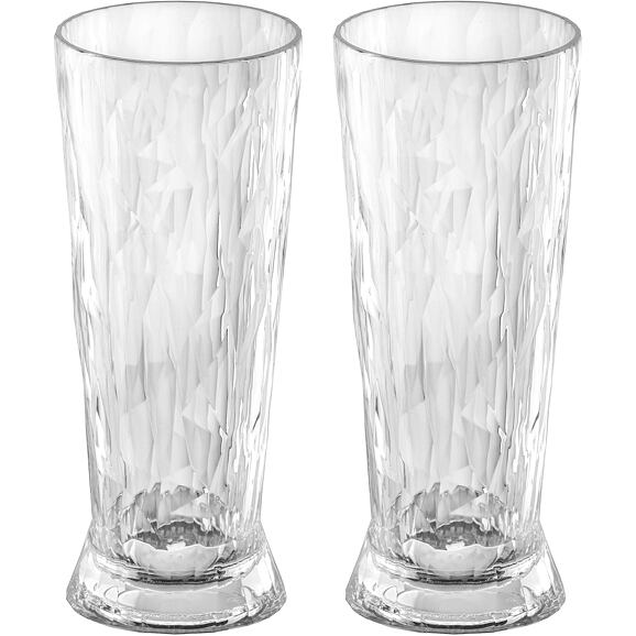 Bierglas Koziol Super Glas Club 300 ml 2 Stück