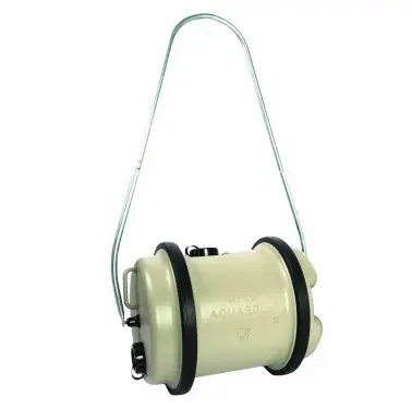 Aquaroll Tragbares Wasserfass, 40 l, beige