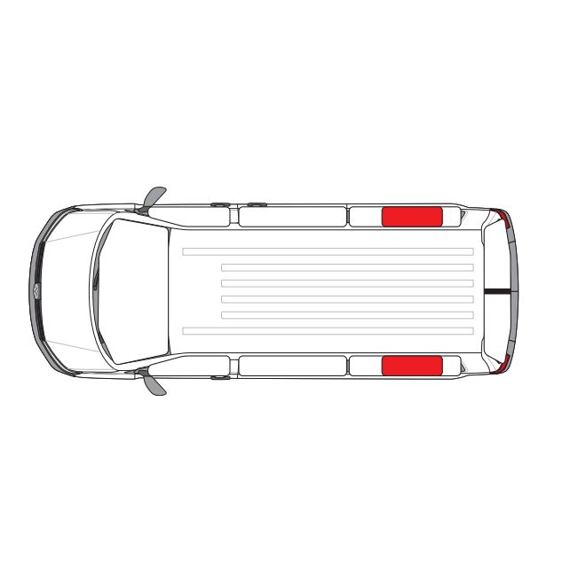 Reimo Cover Plus Radkastenverkleidung – Fiat Ducato, 2-teilig