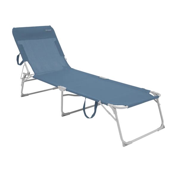 Outwell Tenby faltbarer Camping-Liegestuhl, blau