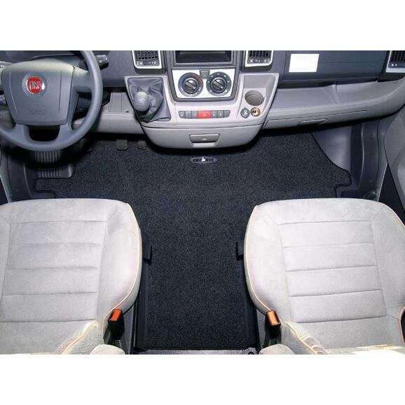 Reimo Teppich Fahrerhaus für Fiat Ducato, Peugeot Boxer, Citroën Jumper (ab 2006)