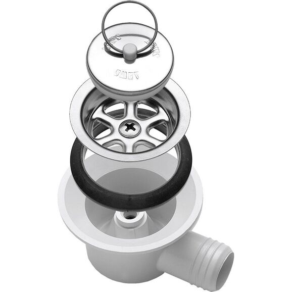 Abgewinkelter Abfluss Dometic, Ø 25 mm