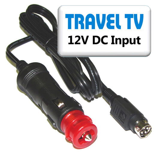 Napájecí kabel 12 V DC-Autozásuvka pro TV Finlux 2 m