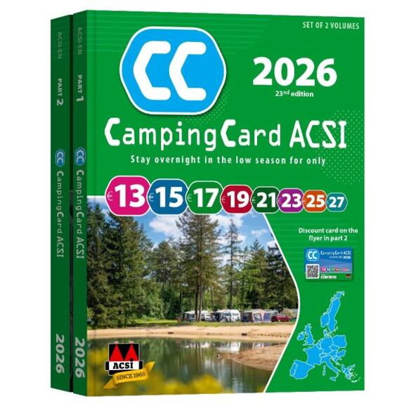 ACSI CampingCard pro rok 2026