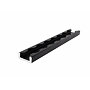 Upevňovací lišta Reimo pro zajištění nákladu 2000x28x11 mm černá