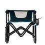 Houpací křeslo GCI Outdoor Stowaway Rocker se stolkem, modré – složené