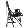 Houpací křeslo GCI Outdoor Comfort Pro Rocker, antracitové – boční pohled