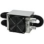 Booster Alde s ventilátorem a čtyřmi konvektory -pohled zezadu