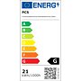 Osvětlení kabiny s integrovaným ambientním osvětlením PCS – energetický štítek