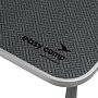Kempingový stůl Easy Camp Alder, 80 × 60 cm – detail desky s logem