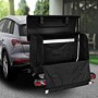 Transportní box pro nosič na tažné zařízení EUFAB - ukázka - otevřený