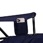 Houpací křeslo GCI Outdoor Comfort Pro Rocker, tmavě modré – držák telefonu
