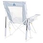 Houpací křeslo GCI Outdoor Comfort Pro Rocker XL, světle šedá – zadní pohled