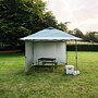Boční stěna altánu Coleman OnePush Shelter - ukázka použití