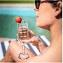 Sklenice na šampaňské Koziol Super Glass Club 2 ks - ukázka